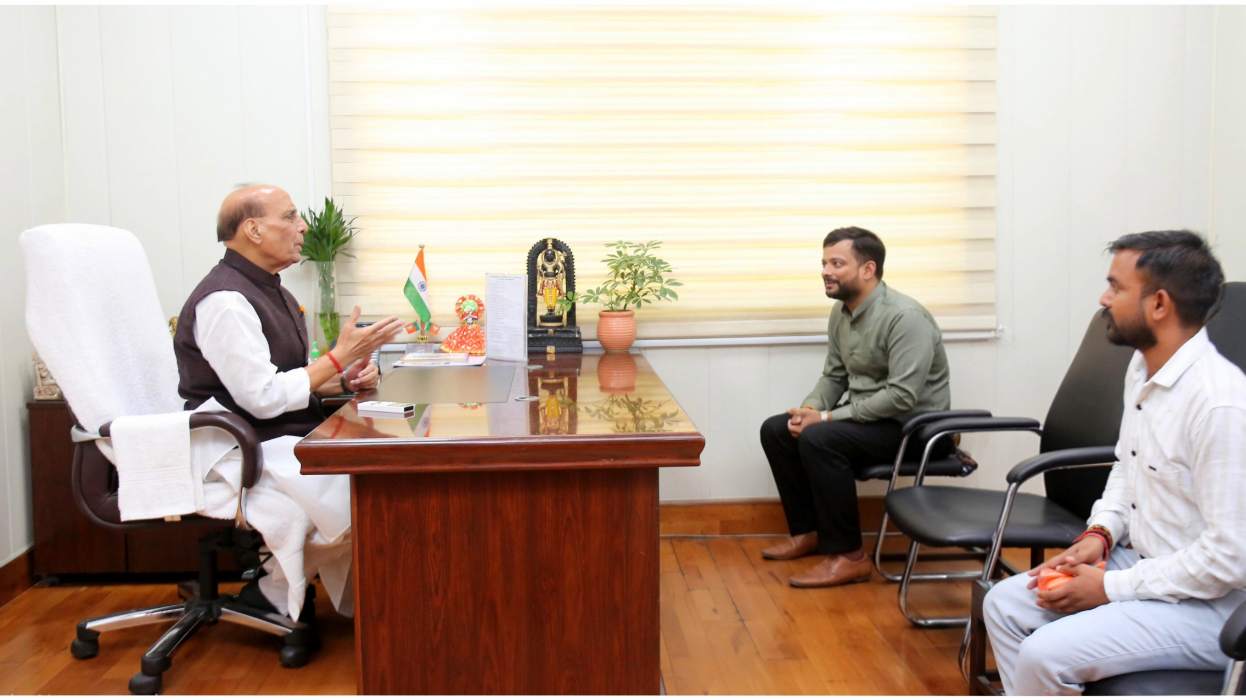 Defence Minister Rajnath Singh